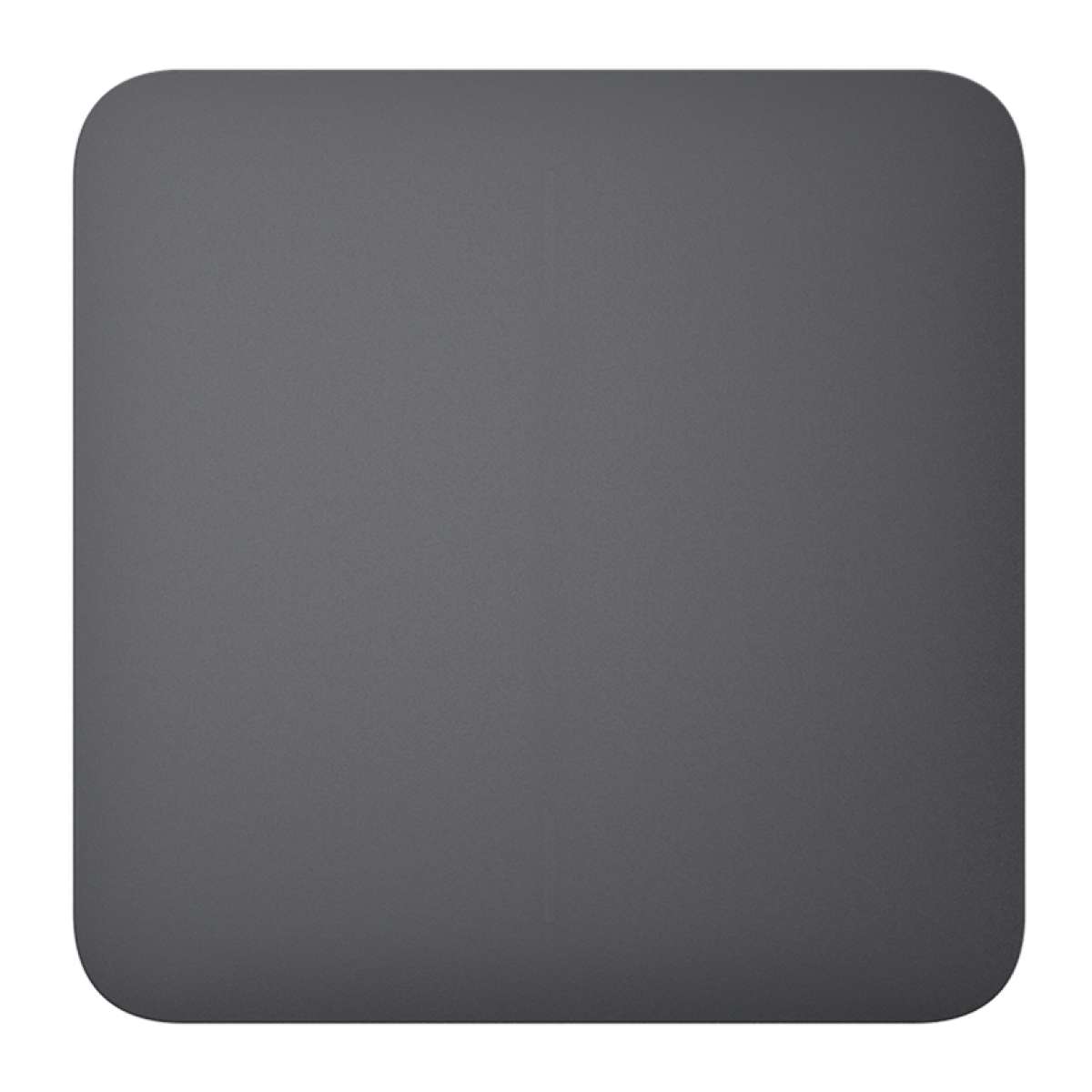AJAX - SOLO BUTTON (1-GANG/2-WAY) GRAPHITE Πρόσοψη μιας θέσης για ασύρματο διακόπτη ελέγχου φωτισμού, σε μολυβί χρώμα.