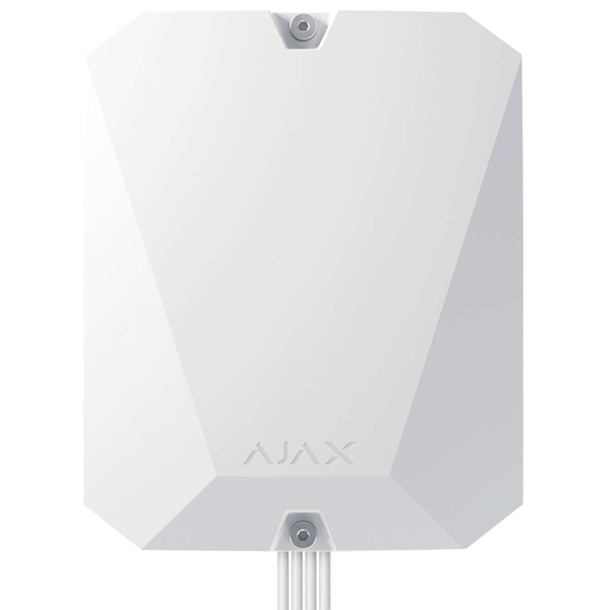 AJAX - MULTITRANSMITTER FIBRA WHITE Fibra Integration Module για την σύνδεση 18 ενσύρματων περιφερειακών συσκευών/ζώνων.
