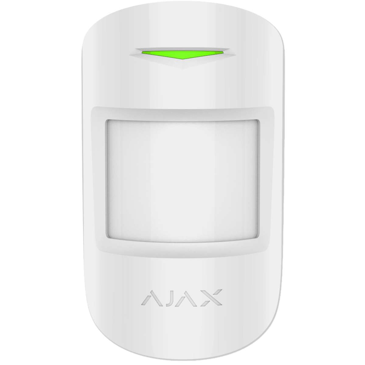 AJAX - MOTION PROTECT WHITE Ασύρματος ανιχνευτής κίνησης PIR & Pet Friedly, σε λευκό χρώμα.