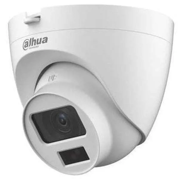 DAHUA - HAC-HDW1200CLQ-IL-A-0280B-S6 Smart Dual Light Aναλογική κάμερα 2MP με υπέρυθρα 20m και Led φωτισμό 20m. Πλαστικό περίβλημα