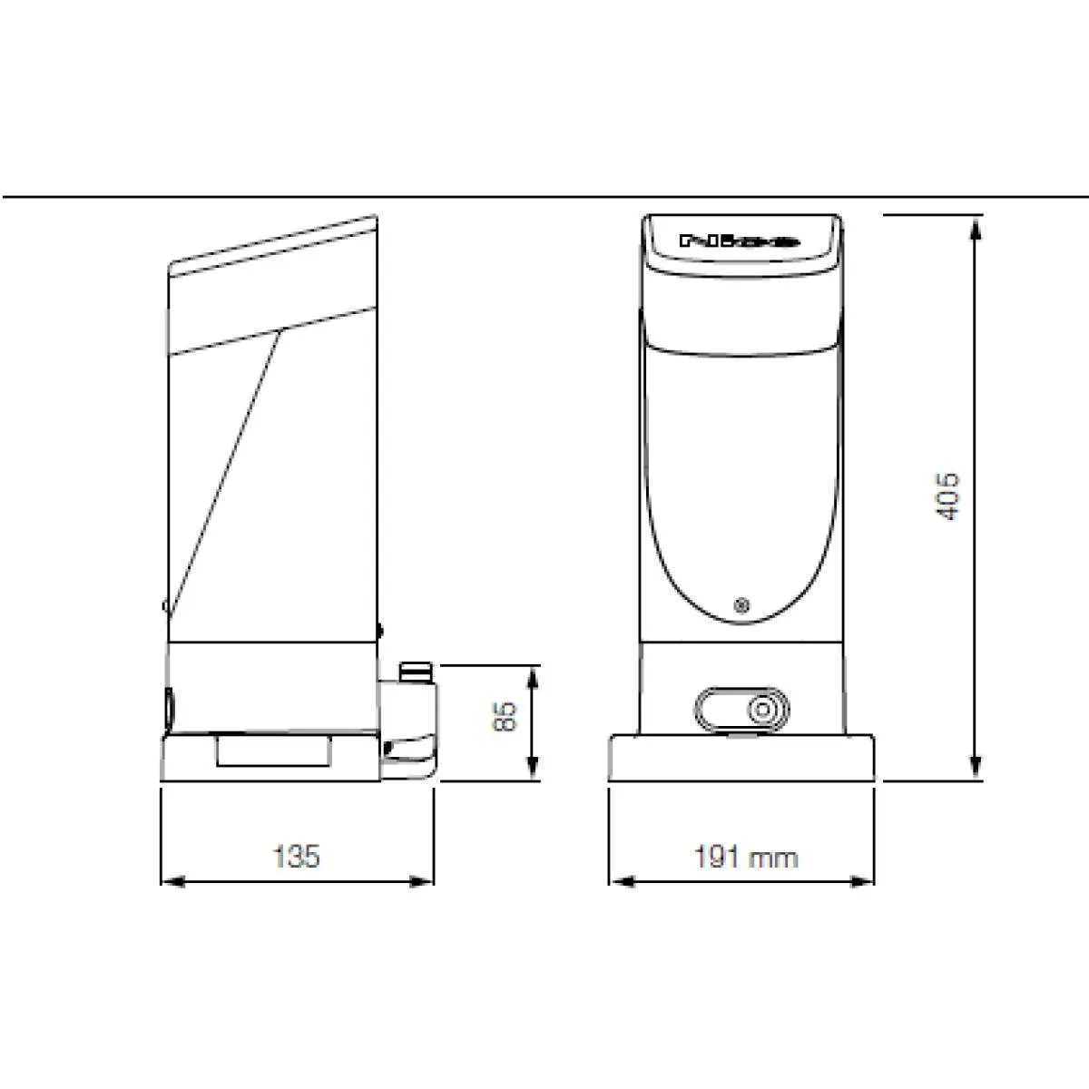 Nice Slight 400 (WiFi Kit) - Μοτερ Συρόμενης Γκαραζόπορτας