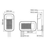 Nice SPIDER 1200 (WiFi Basic Kit Μονοκόμματος Ιμάντα) - Σετ BRUSHLESS μηχανισμός γκαραζόπορτας οροφής έως 19,5 m² για πολύ εντατική χρήση