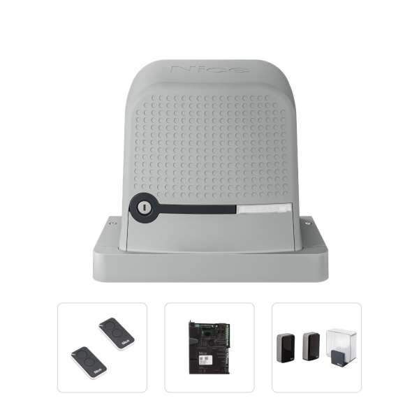 Nice ROBUS 400 NEW (RBS400) (Premium Kit) - Μοτέρ Συρόμενης Γκαραζόπορτας