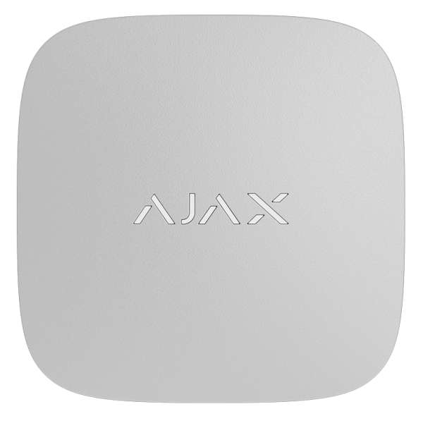 AJAX - LIFE QUALITY WHITE Aσύρματος ανιχνευτής ελέγχου ποιότητας αέρα, σε λευκό χρώμα.
