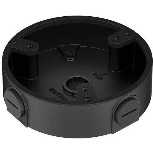 DAHUA - PFA137-BLACK Αλουμίνιο Βάση & Στεγανό κουτί προστασίας καλωδίων.