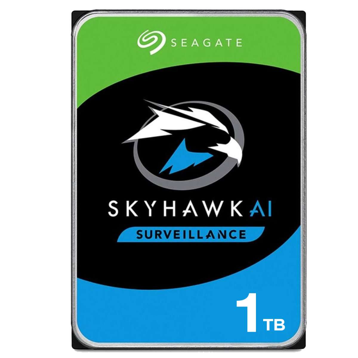 SEAGATE - SKYHAWK 1TB Σκληρός δίσκος 1TB ειδικά σχεδιασμένος για συστήματα παρακολούθησης με λειτουργία 24/7.
