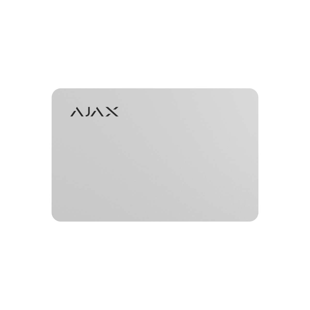 AJAX - PASS WHITE Κάρτα για ανέπαφη λειτουργία συστήματος Αjax, σε λευκό χρώμα.