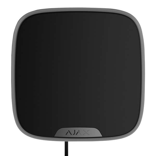 AJAX SYSTEMS - STREET SIREN DOUBLE DECK FIBRA BLACK Ενσύρματη εξωτερική σειρήνα Double Deck FIBRA, σε μαύρο χρώμα.