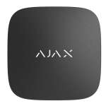 AJAX SYSTEMS - LIFE QUALITY BLACK Aσύρματος ανιχνευτής ελέγχου ποιότητας αέρα, σε μαύρο χρώμα.
