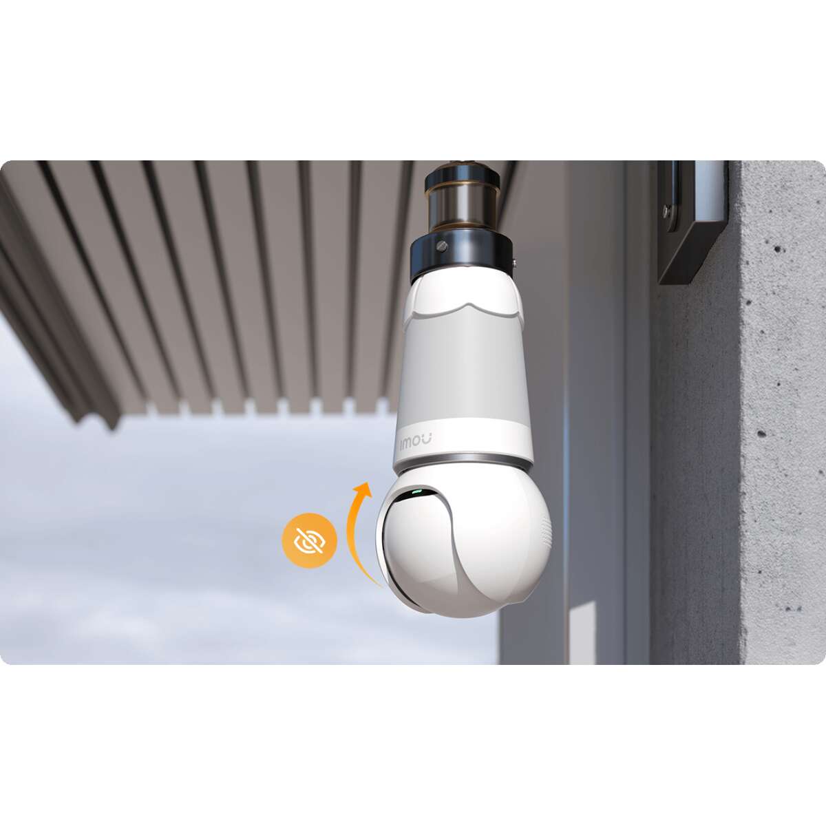 IMOU Bulb Cam 5MP (IPC-S6DP-5M0WEB-E27) - IP Κάμερα Παρακολούθησης Wi-Fi Λάμπα