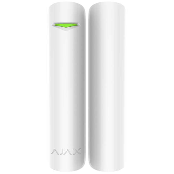 AJAX - DOOR PROTECT WHITE Ασύρματη μαγνητική επαφή, σε λευκό χρώμα.
