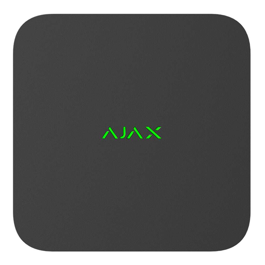 AJAX - NVR (8ch) BLACK Καταγραφικό Αjax 8 καναλιών 4Κ (8ΜP), σε μαύρο χρώμα.