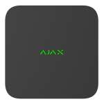 AJAX - NVR (8ch) BLACK Καταγραφικό Αjax 8 καναλιών 4Κ (8ΜP), σε μαύρο χρώμα.