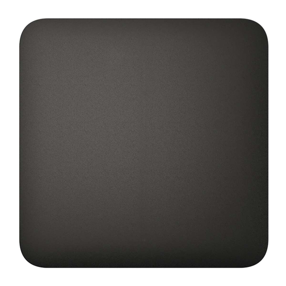 AJAX - SOLO BUTTON (1-GANG/2-WAY) BLACK Πρόσοψη μιας θέσης για ασύρματο διακόπτη ελέγχου φωτισμού, σε μαύρο χρώμα.