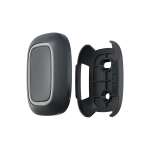 AJAX - HOLDER FOR DOUBLE BUTTON & BUTTON BLACK Bάση τοποθέτησης για Double Button και Βutton, σε μαύρο χρώμα.
