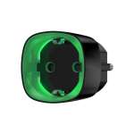 AJAX - SOCKET BLACK Ασύρματη έξυπνη πρίζα με παρακολούθηση ενέργειας, σε μαύρο χρώμα.