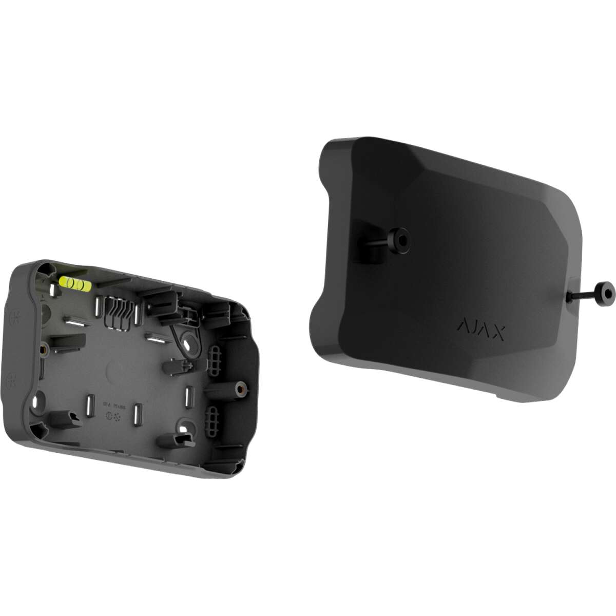 AJAX - CASE B (175) BLACK Κουτί διακλάδωσης δύο θέσεων, για ασφαλή ενσύρματη σύνδεση συσκευών Ajax Fibra, σε μαύρο χρώμα.