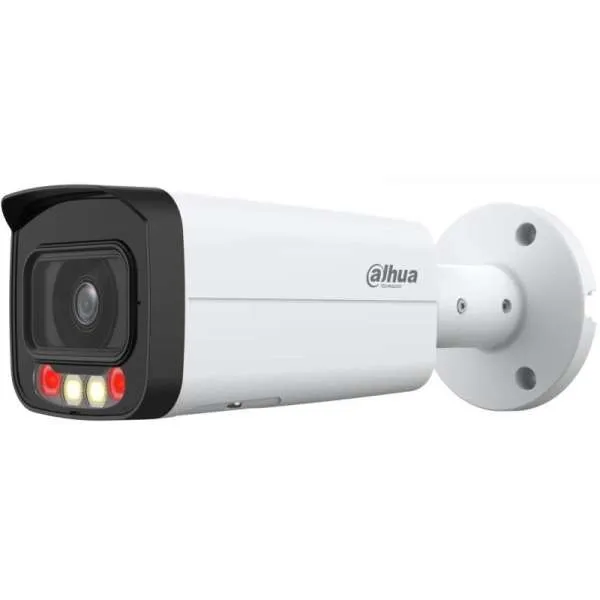 DAHUA - IPC-HFW2449T-AS-IL-0360B IP Smart Dual Illuminator Bullet κάμερα ανάλυσης 4MP, με φακό 3.6mm, IR60m και Led 50m. Ενσωματωμένο μικρόφωνο.