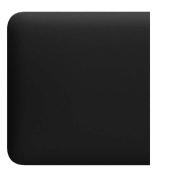 AJAX - SIDE BUTTON (1-GANG/2-WAY) BLACK Πλάγια πρόσοψη για πλαίσιο (Frame) 2, 3, 4 ή 5 θέσεων ασύρματου διακόπτη ελέγχου φωτισμού, σε μαύρο χρώμα.