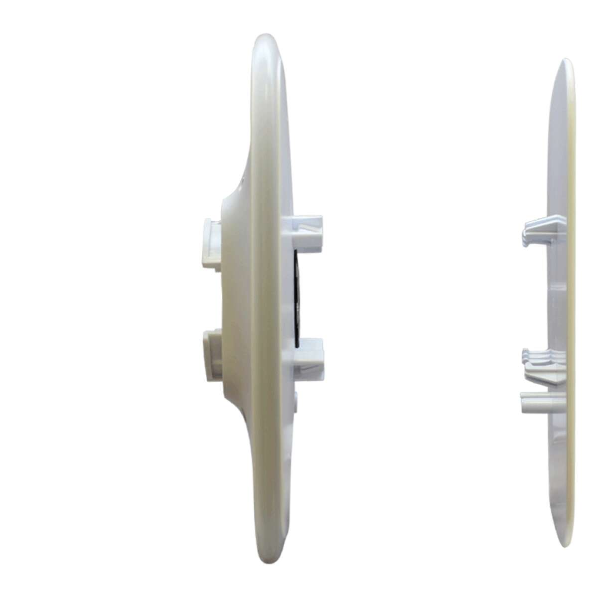 AJAX - BRANDPLATE FOR STREET SIREN DOUBLE DECK WHITE Πλαστικό καπάκι για Street Siren Double Deck, σε λευκό χρώμα.