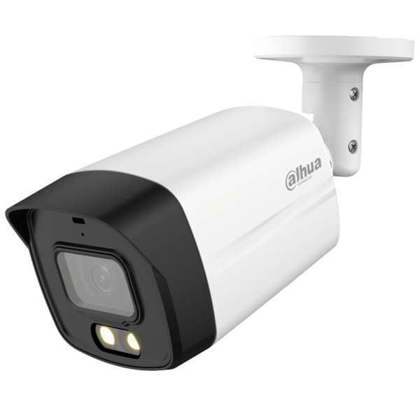 DAHUA - HAC-HFW1809TLM-A-LED-0360B Full Color κάμερα Bullet 8MP με φακό 3.6mm και ενσωματωμένο μικρόφωνο