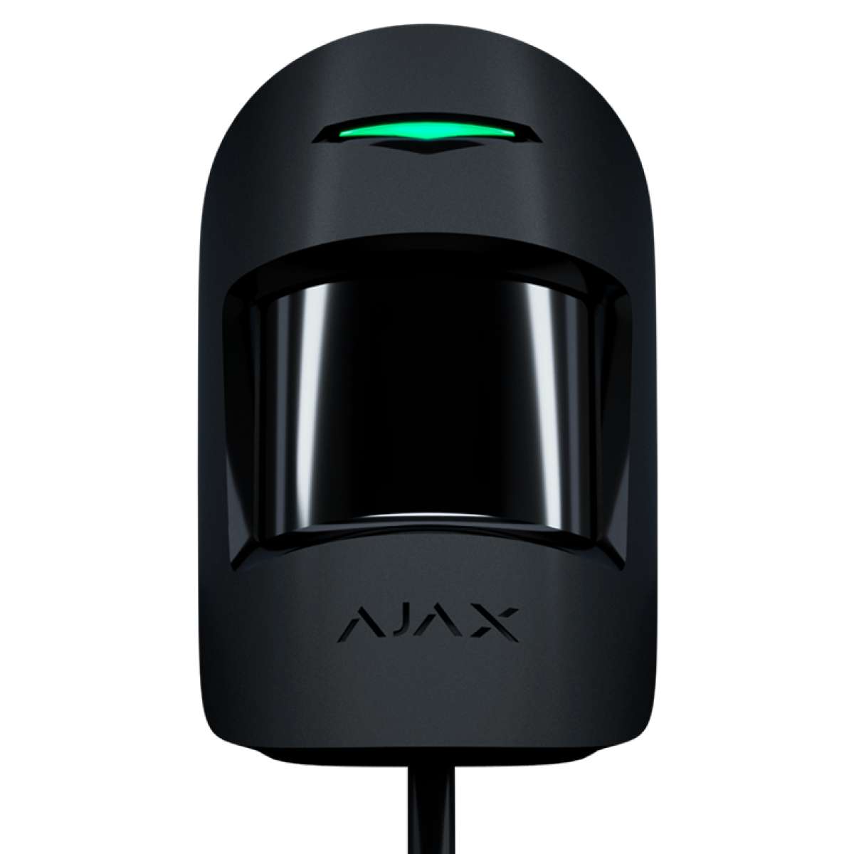 AJAX SYSTEMS - MOTION PROTECT FIBRA BLACK Ενσύρματος ανιχνευτής FIBRA, PIR & Pet Friendly (20kg) σε μαύρο χρώμα.