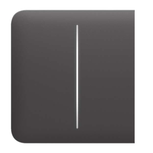 AJAX - SIDE BUTTON (2-GANG) GREY Πλάγια πρόσοψη για πλαίσιο (Frame) 2, 3, 4 ή 5 θέσεων ασύρματου διπλού διακόπτη ελέγχου φωτισμού, σε γκρι χρώμα.