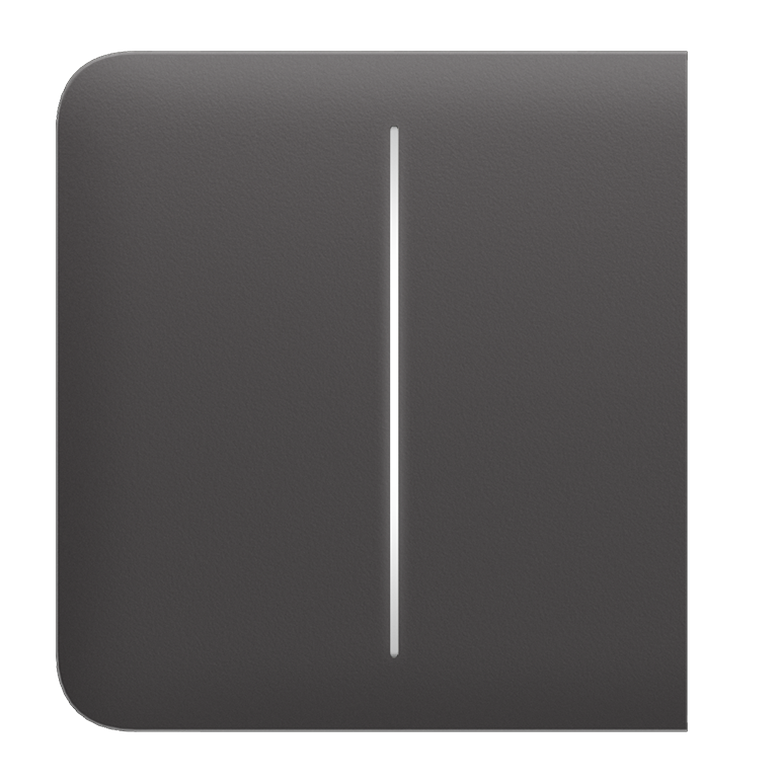 AJAX – SIDE BUTTON (2-GANG) GREY Πλάγια πρόσοψη για πλαίσιο (Frame) 2, 3, 4 ή 5 θέσεων ασύρματου διπλού διακόπτη ελέγχου φωτισμού, σε γκρι χρώμα. AJAX - SIDE BUTTON (2-GANG) GREY Πλάγια πρόσοψη για πλαίσιο (Frame) 2, 3, 4 ή 5 θέσεων ασύρματου διπλού διακόπτη ελέγχου φωτισμού, σε γκρι χρώμα.