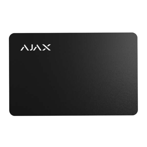 AJAX - PASS BLACK Κάρτα για ανέπαφη λειτουργία συστήματος Αjax, σε μαύρο χρώμα