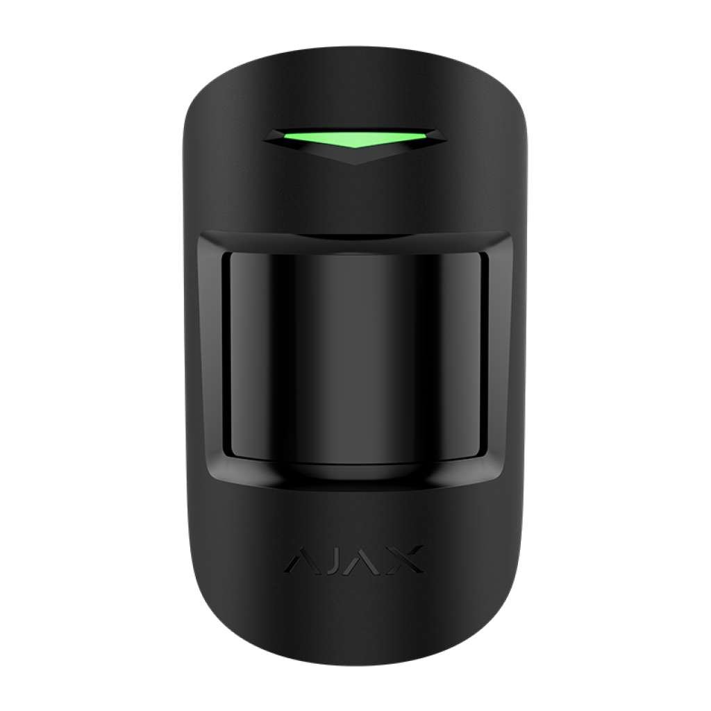 AJAX - MOTION PROTECT SUPERIOR BLACK Aσύρματος ανιχνευτής SUPERIOR, PIR & Pet Friendly (20kg) σε μαύρο χρώμα.