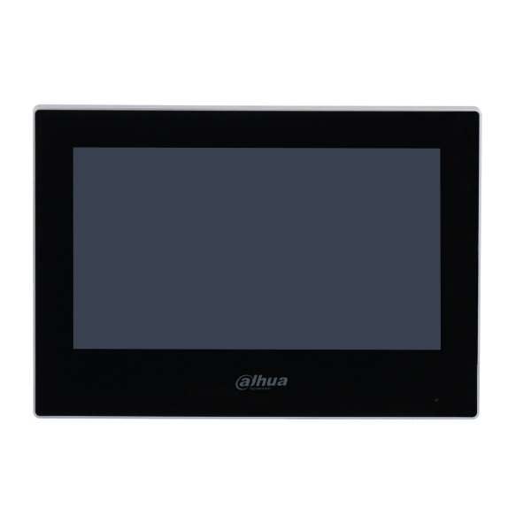 DAHUA - VTH2621G-WP IP Oθόνης αφής 7'' με Wifi. Mαύρο χρώμα.