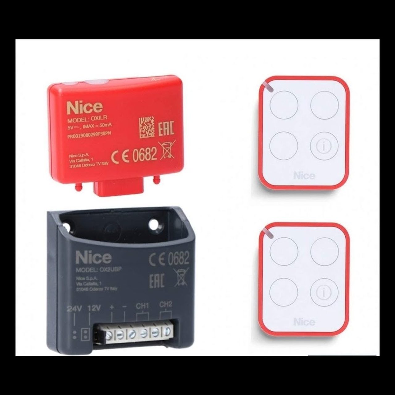 Nice ONELRKIT (LORA KIT) – Σετ Πομπού & Δέκτη μεγάλης απόστασης με τεχνολογία LoRa® Nice ONELRKIT (LORA KIT) - Σετ Πομπού & Δέκτη μεγάλης απόστασης με τεχνολογία LoRa®