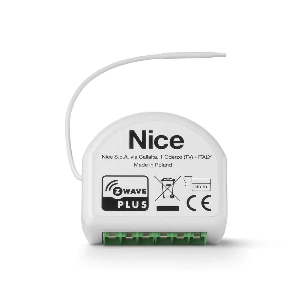 Nice DOUBLESMART-CONTROL - Δέκτης Z-Wave διαχείριση πολλαπλών συσκευών