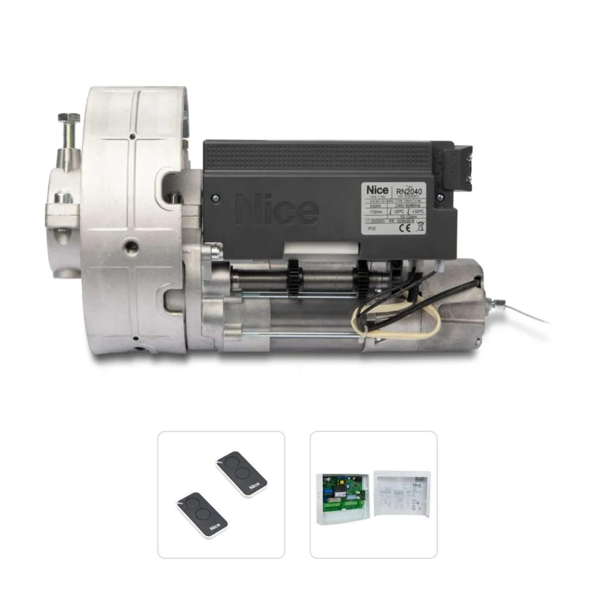 Nice RONDO RN2040 (Basic kit) - Κεντρικό μοτέρ ρολού 180Nm Φ60 με φρένο