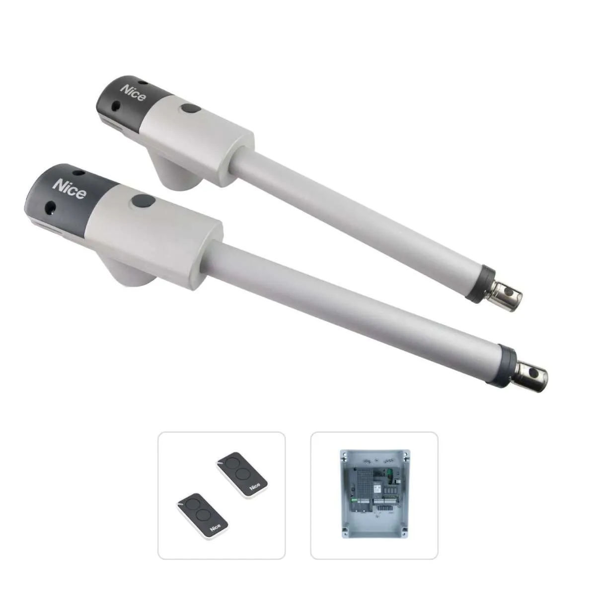 Nice TOO3000 (Basic Διπλό Kit) - Σετ μηχανισμών 230V για ανοιγόμενες αυλόπορτες έως 2m και 300kg