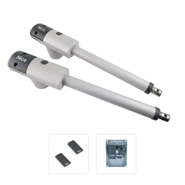Nice TOO3000 (Basic Διπλό Kit) - Σετ μηχανισμών 230V για ανοιγόμενες αυλόπορτες έως 2m και 300kg