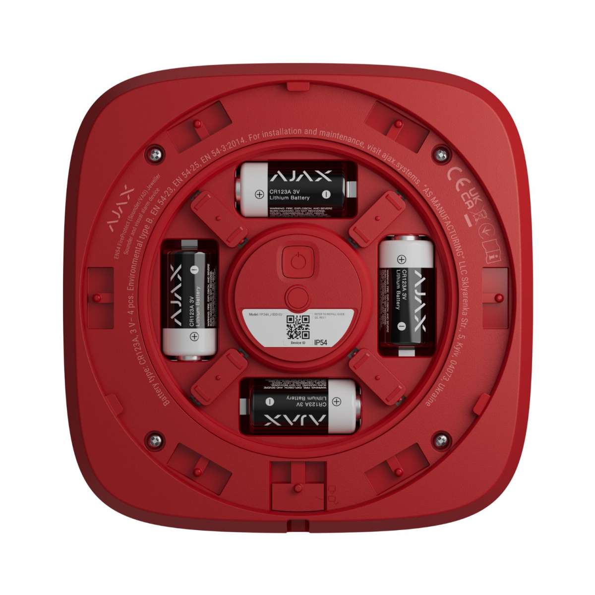 AJAX FireProtect (Sounder) EN54 Red2