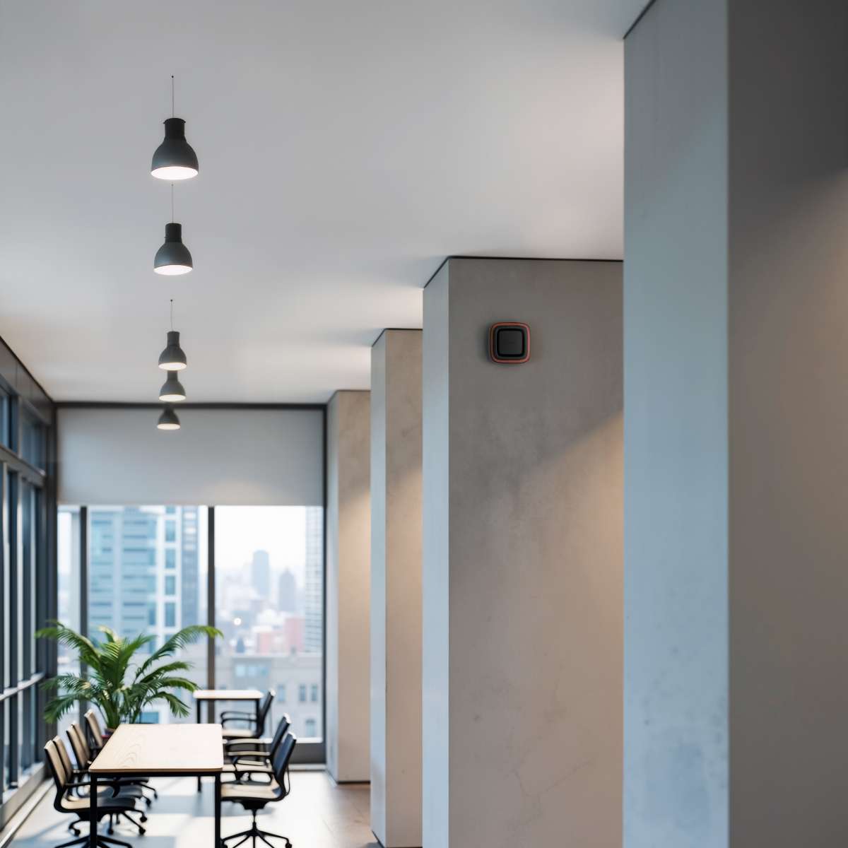 Lifestyle Ajax EN54 FireProtect (Sounder VAD) Jeweller office open space black