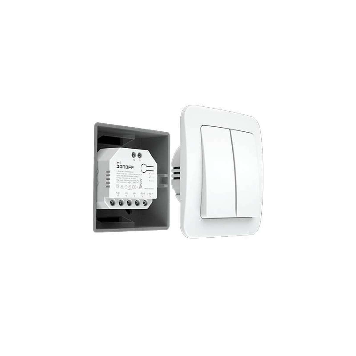 gre pl Sonoff xypnos Endiamesos Diakoptis WiFi Dual R3 Leyko 20824 2