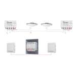 sonoff mini r3 s mate system 2 lights wireless switch